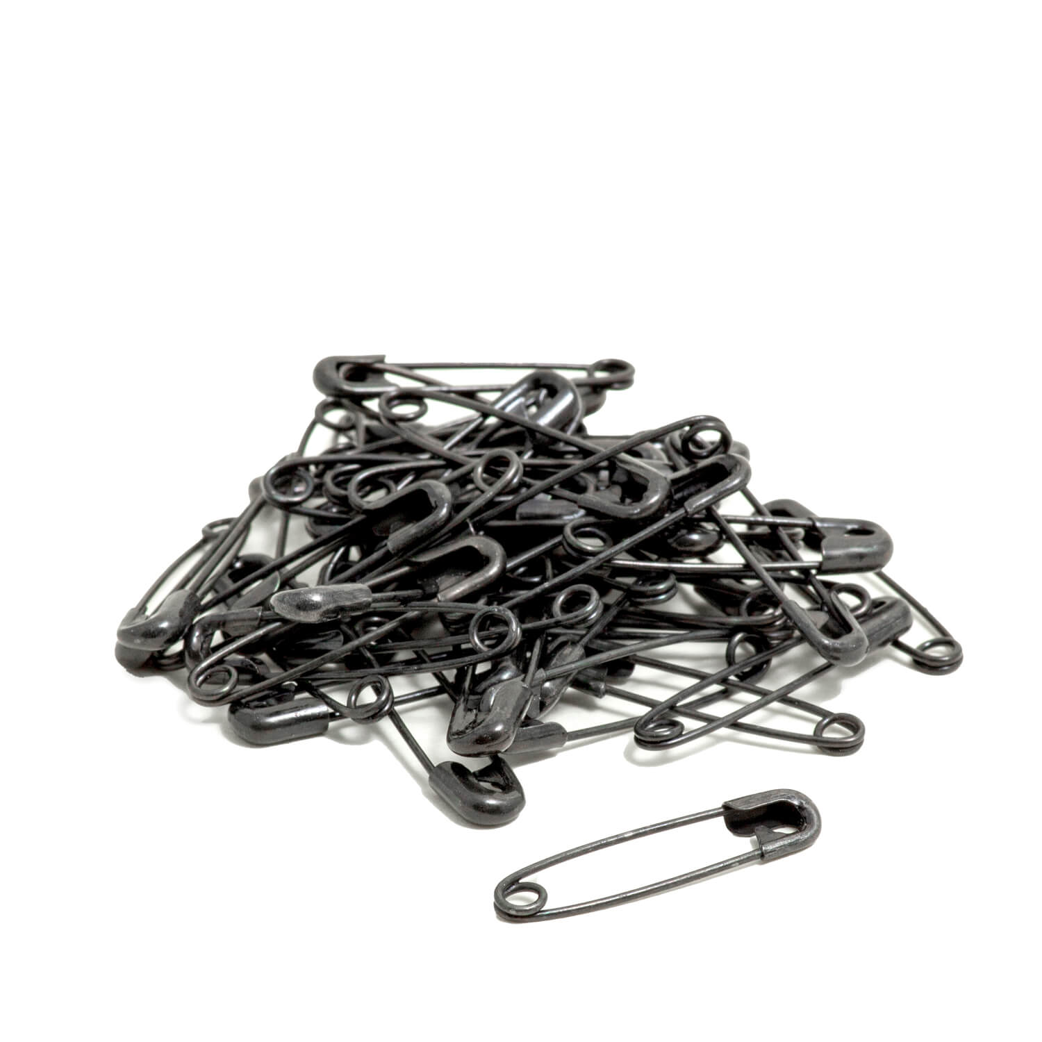 Small Black Safety Pin-7/8in - Access Commodities