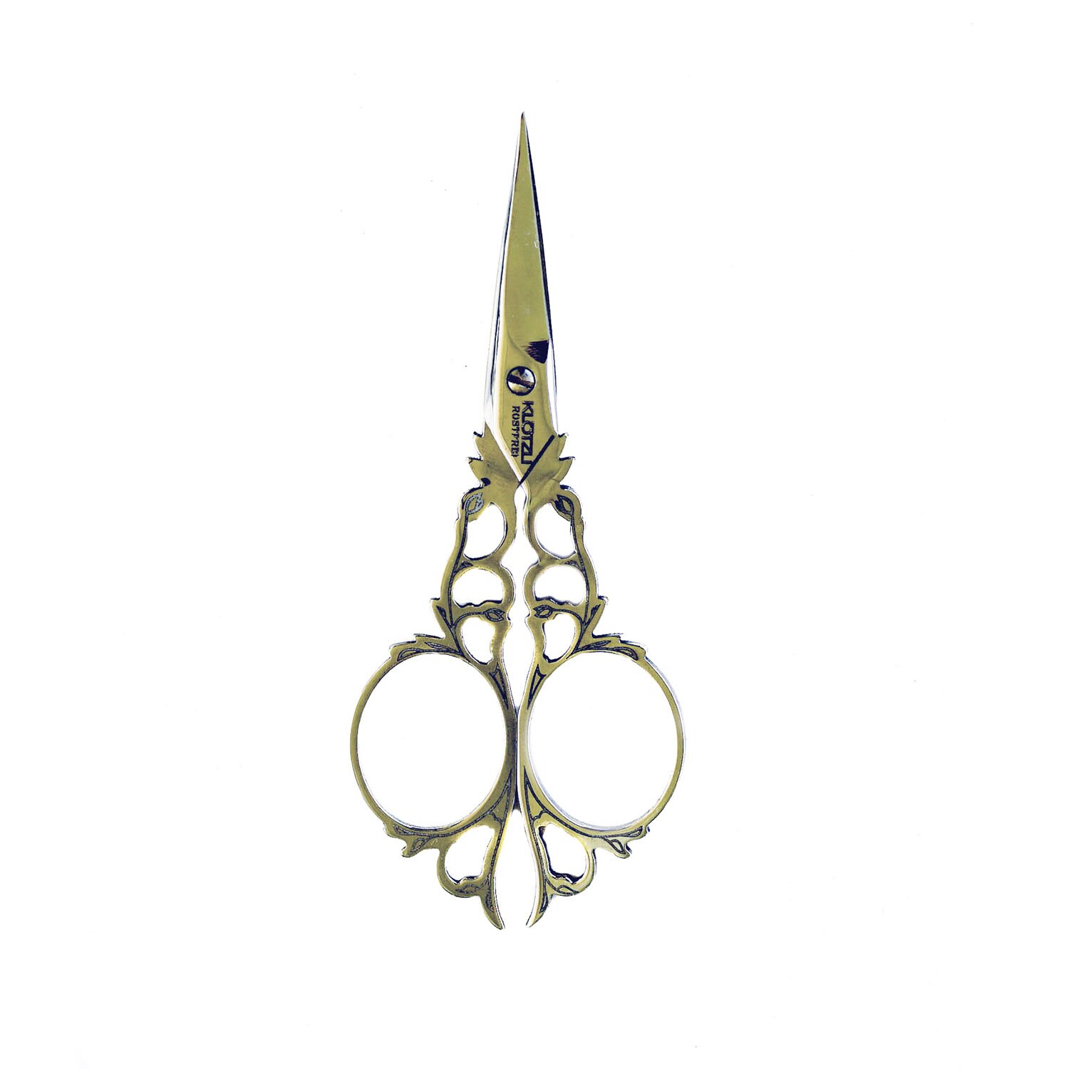 China Factory Classical scissors mini scissors cross-stitch scissors court  flower pattern eight-character scissors as shown in the picture in bulk  online 