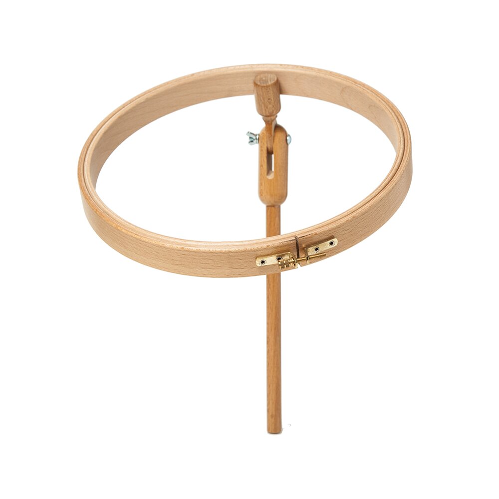 Wooden Round Embroidery Hoops - 7.5 Inch —