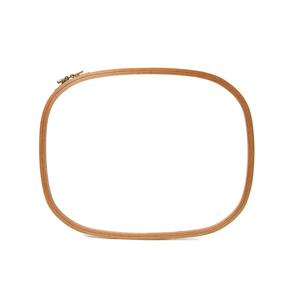 Wooden Embroidery Hoops - 16.75 x 12 Square/Round - Access Commodities