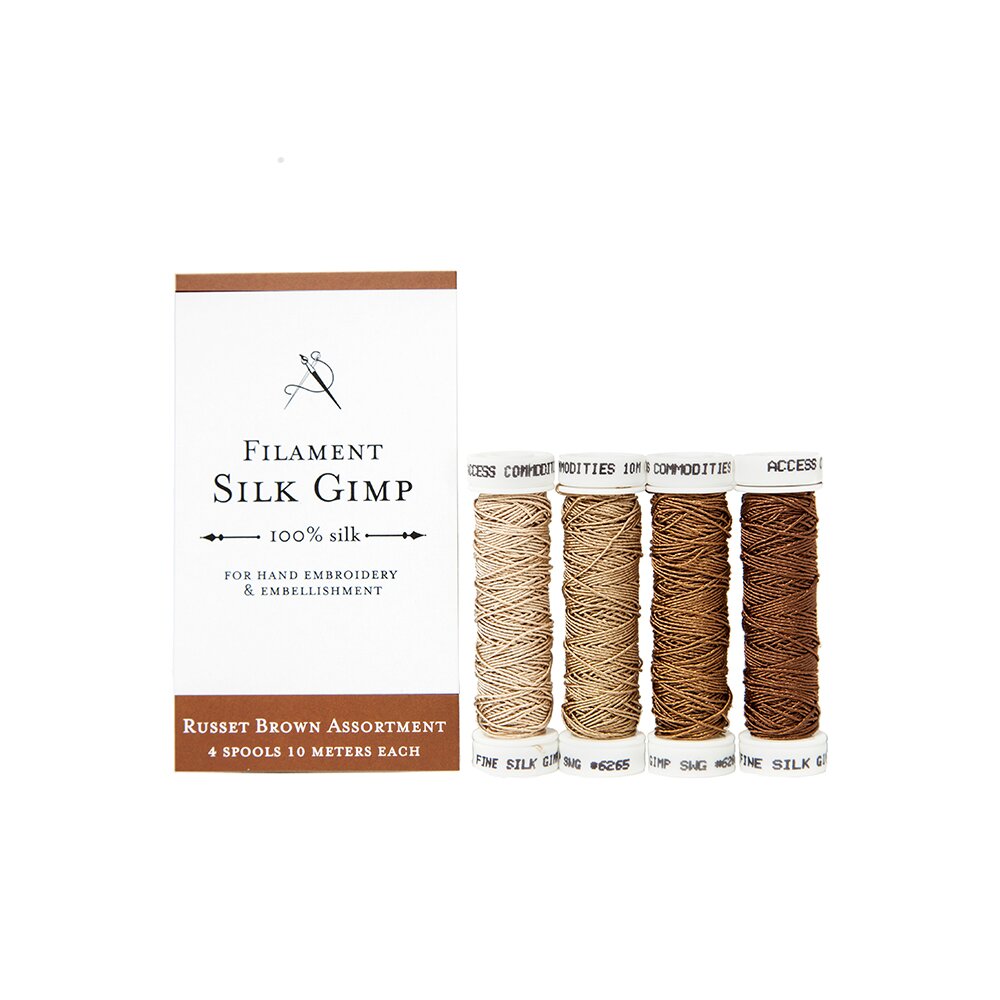 Flame Filament Silk Gimp Thread Kit by Access Commodities Au Ver au Soie